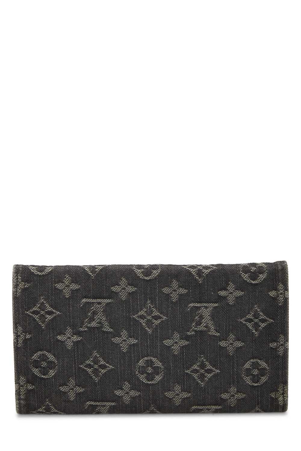 Black Monogram Denim Amelia - image 3