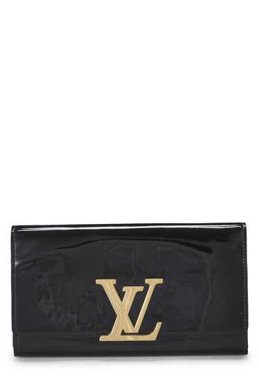 Black Patent Leather Louise Wallet