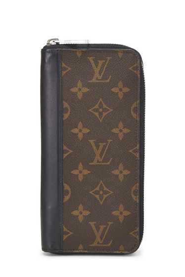 Monogram Canvas Macassar Zippy Vertical