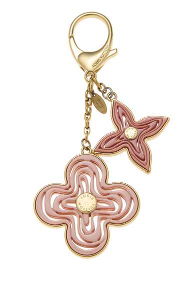 Pink & Gold Naif Bag Charm