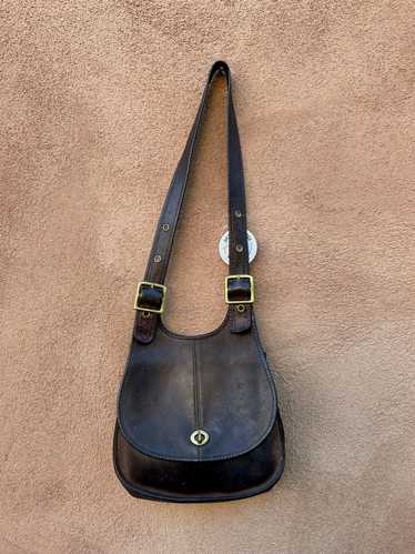 Coach Brown Leather Saddle Purse