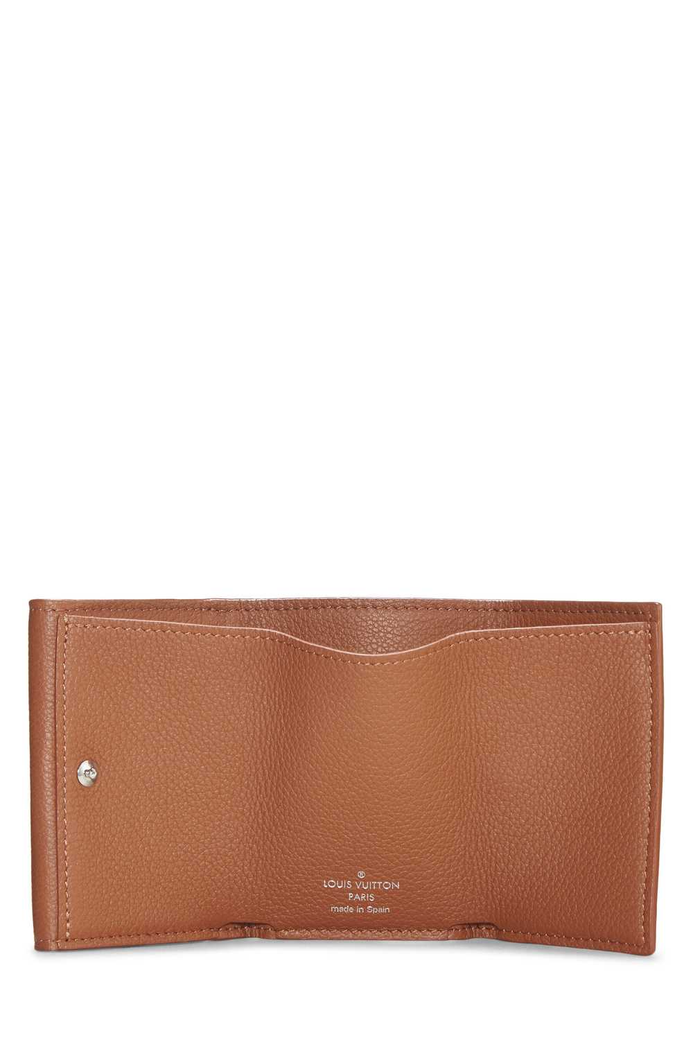 Brown Calfskin LockMe Wallet Mini - image 4