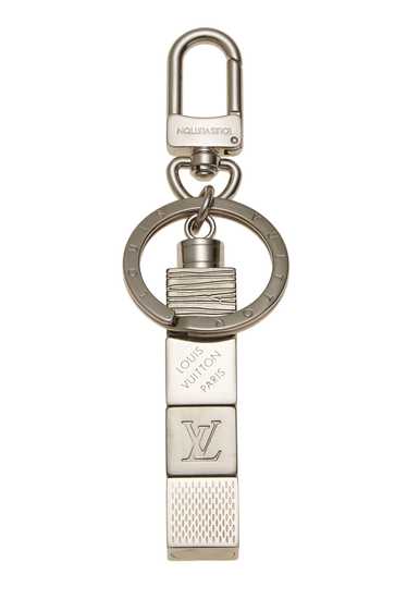 Silver Porte Cles Cube Keychain Send in SMS Send i