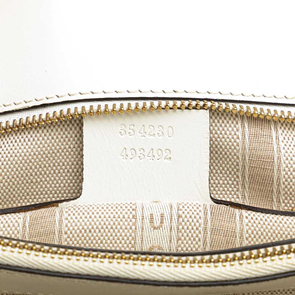 Product Details Gucci Cream Diamante Bright Leath… - image 7