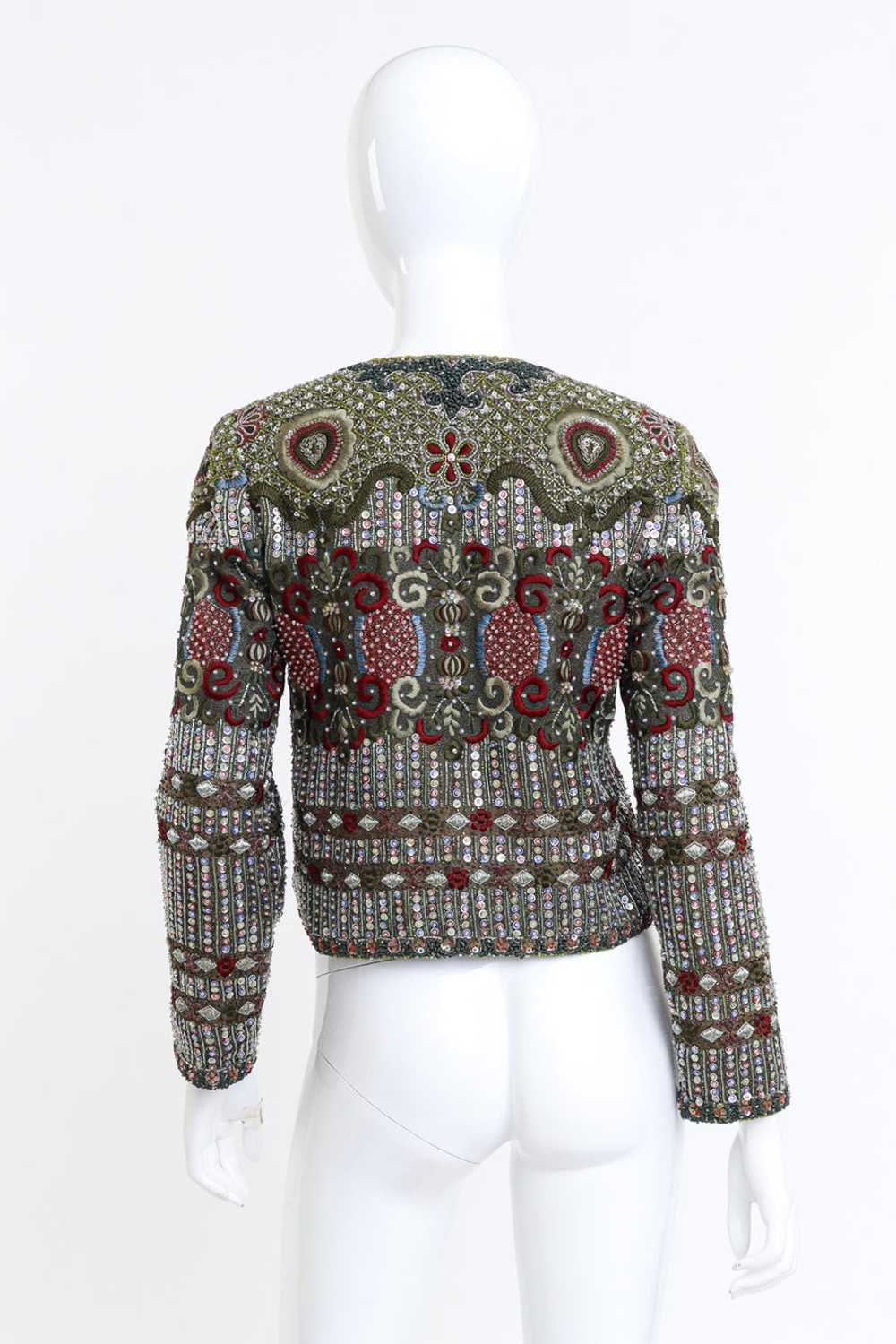 RICHILENE Embroidered Sequin & Bead Jacket - image 3