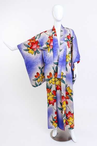 Purple Bellflower Kimono