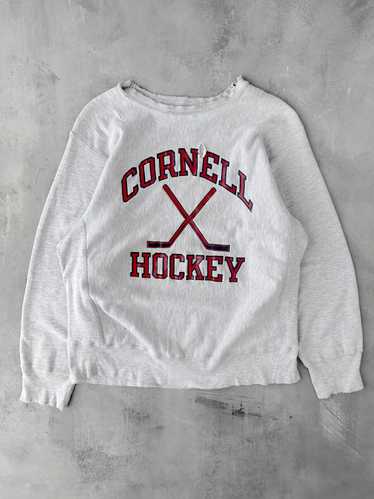 Cornell University Hockey Sweatshirt 80's - XL