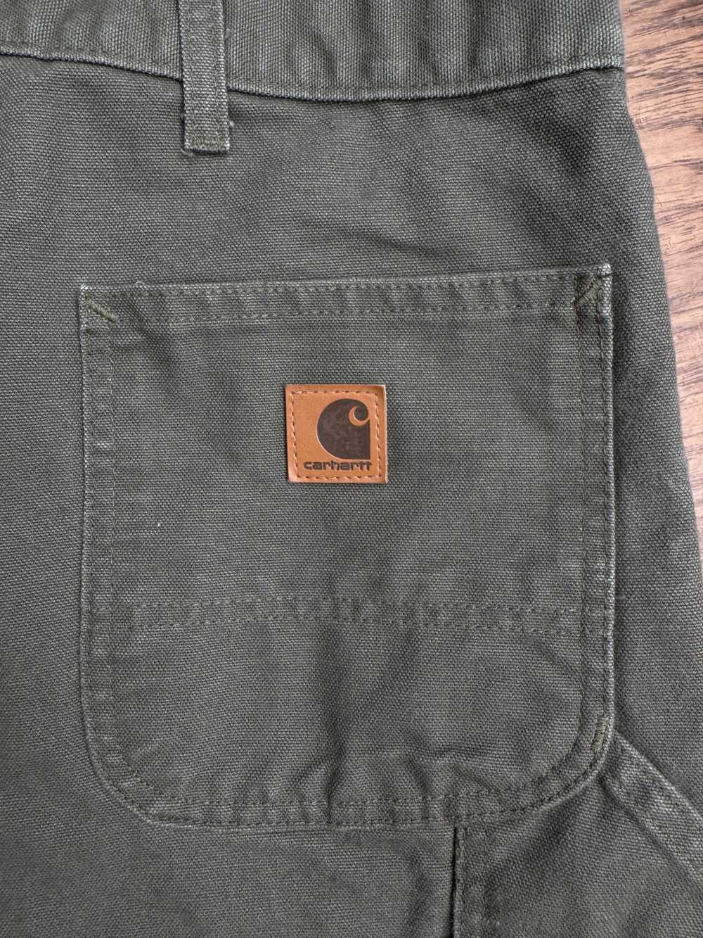 Carhartt Carhartt Pants 44x32 Canvas Dungaree Car… - image 2