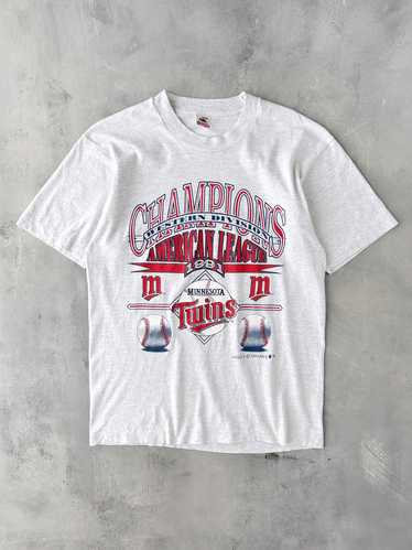 Minnesota Twins T-Shirt '91 - Medium / Large