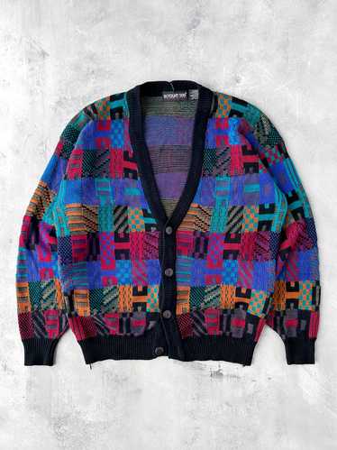 Multi-Pattern Cardigan 90's - Large