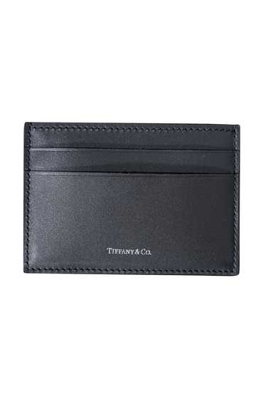 Tiffany & Co. - Black Leather Card Holder Wallet - image 1