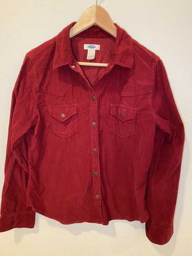 Vintage OLD NAVY x VINTAGE x Red Layering Piece Bu