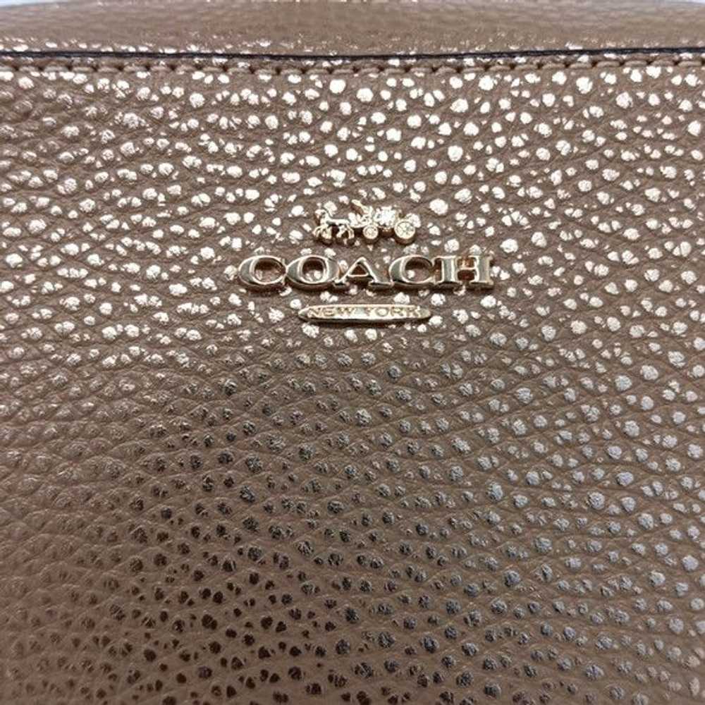 Coach Coach Metallic Pebble Leather Mini Camera H… - image 7