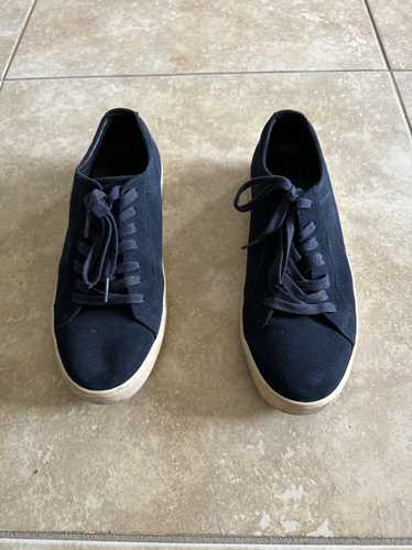 Vince Low Top Suede Sneakers