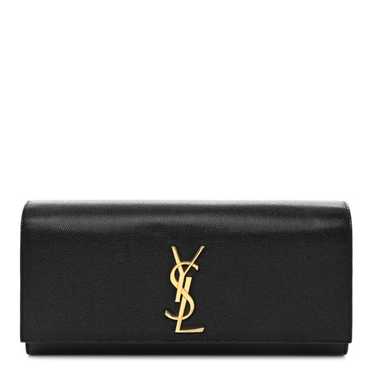 SAINT LAURENT Grain De Poudre Monogram Cassandre … - image 1