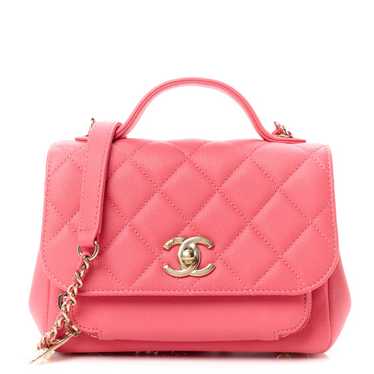 CHANEL Caviar Quilted Small Business Affinity Flap