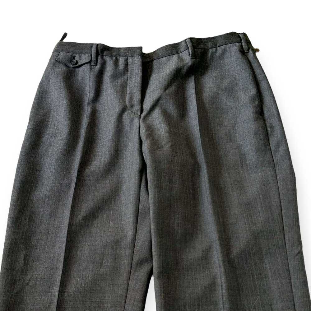 Prada Prada Gray Wool Dress Pants, Size Italian 4… - image 10