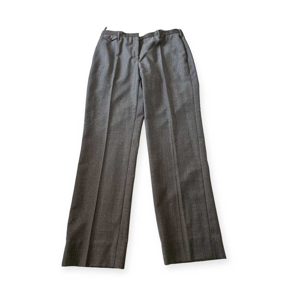 Prada Prada Gray Wool Dress Pants, Size Italian 4… - image 1