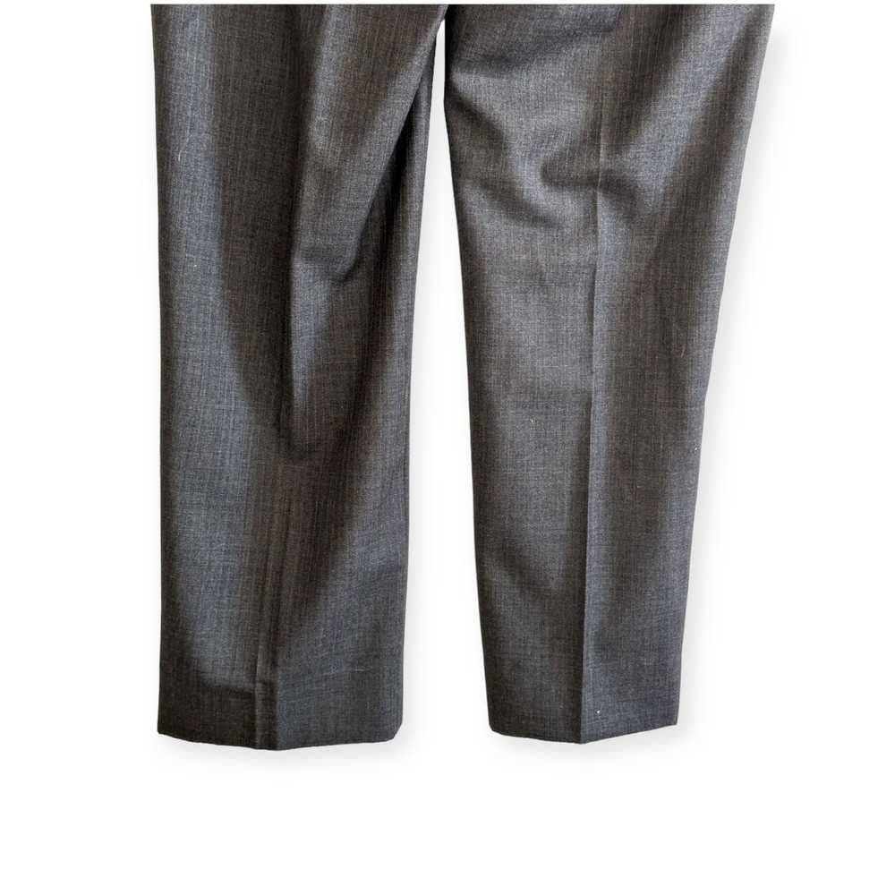 Prada Prada Gray Wool Dress Pants, Size Italian 4… - image 9