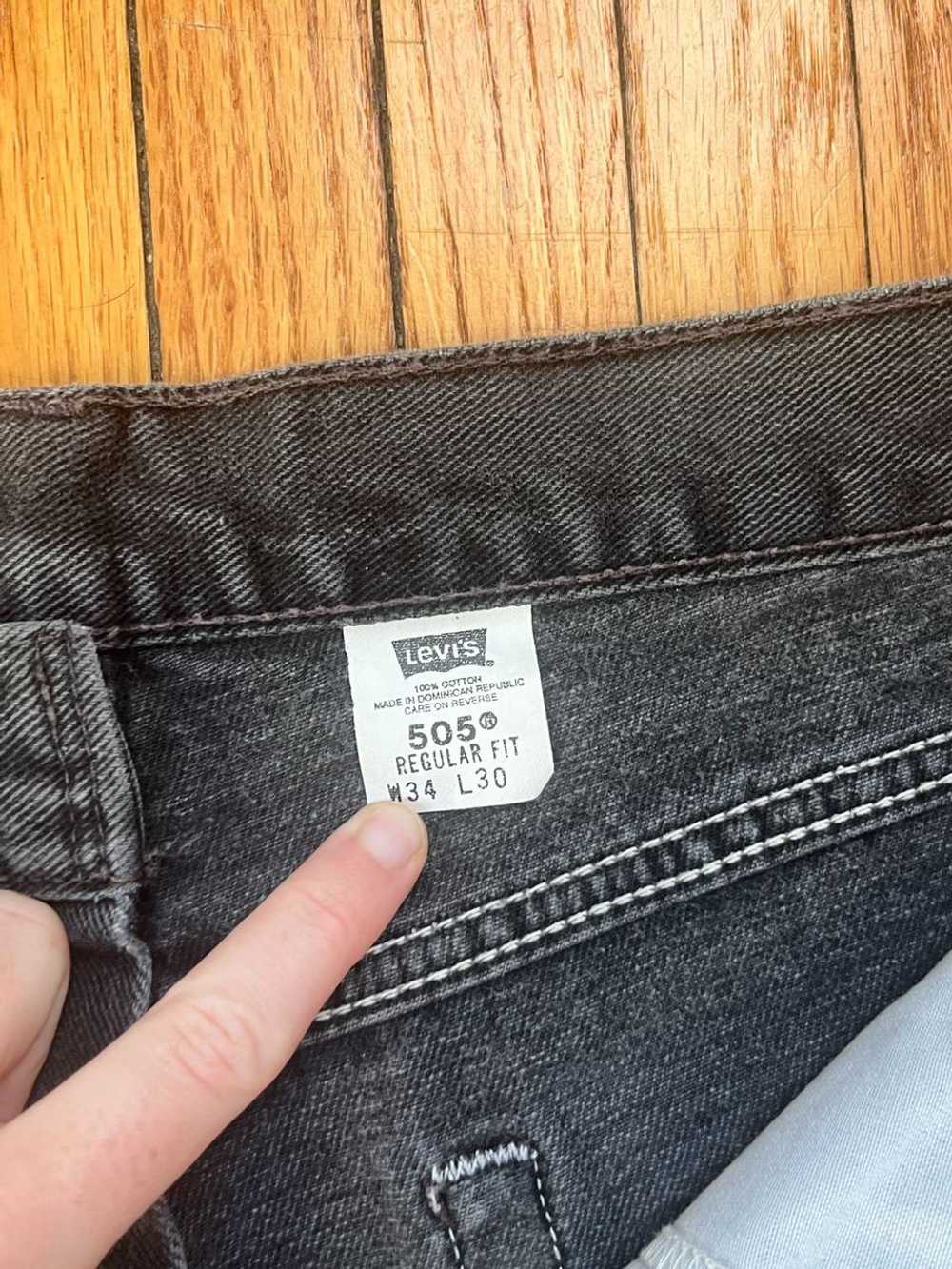 LEVI'S Blank tag 505s (34") | Used, Secondhand,… - image 3