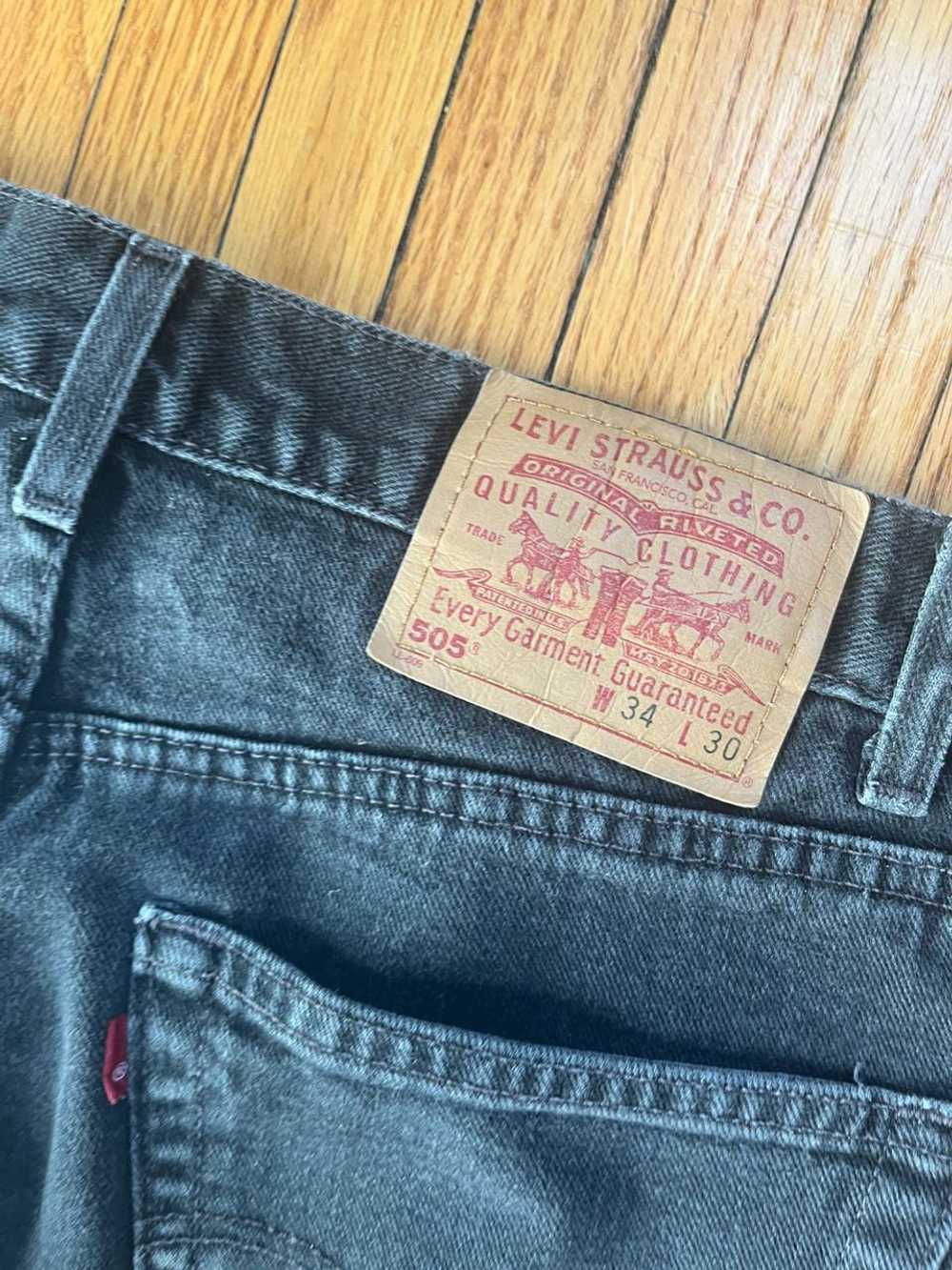 LEVI'S Blank tag 505s (34") | Used, Secondhand,… - image 4