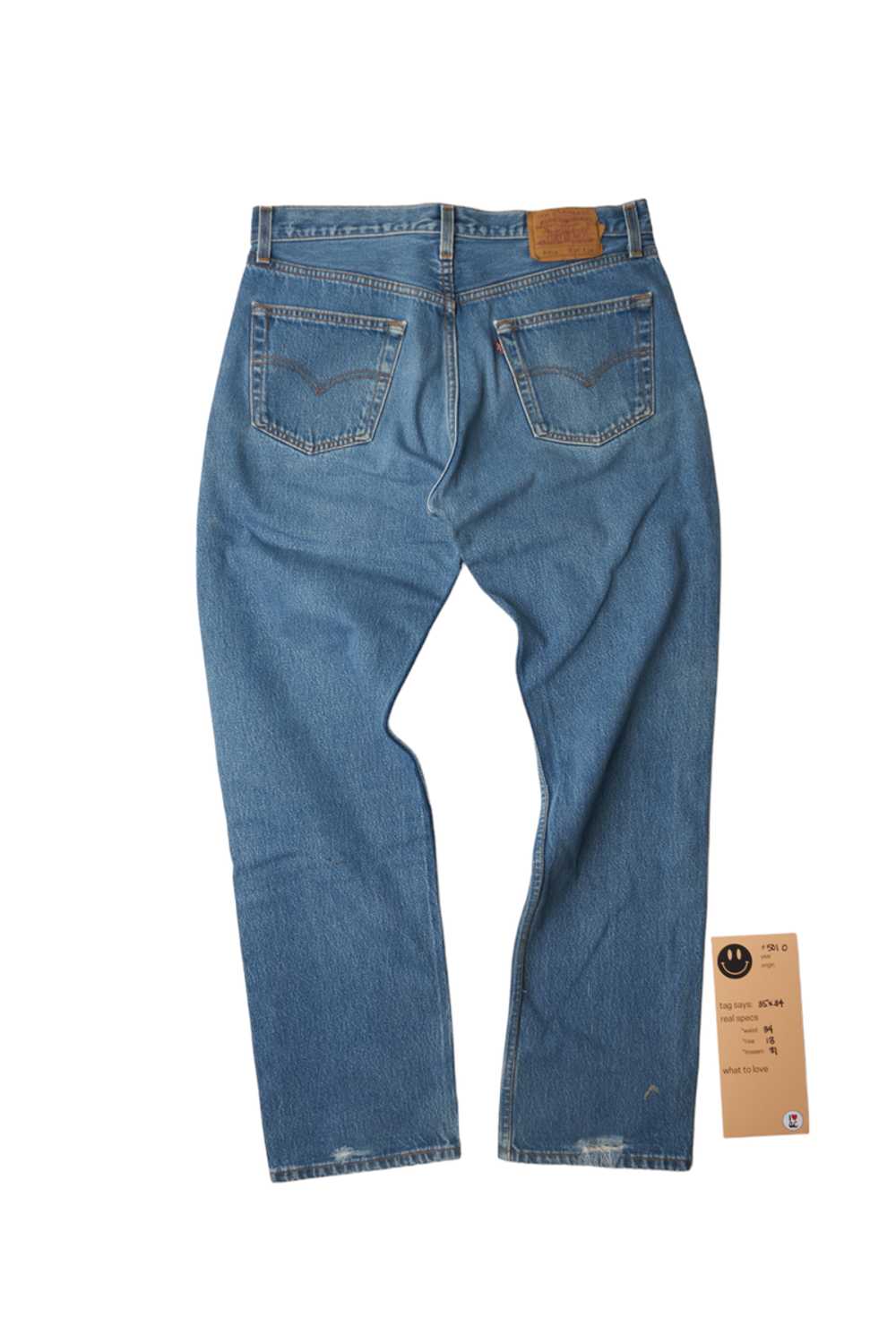 VINTAGE LEVI denim - 501J - image 3