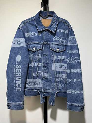 Balenciaga × Vetements VETEMENTS Denim Jacket