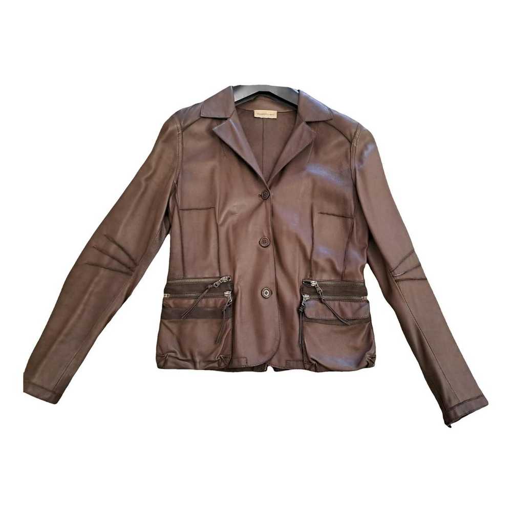 Benedetta Novi Leather biker jacket - image 1