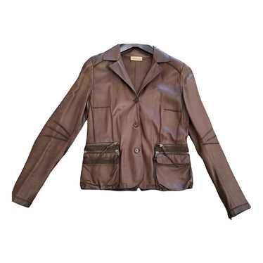 Benedetta Novi Leather biker jacket - image 1