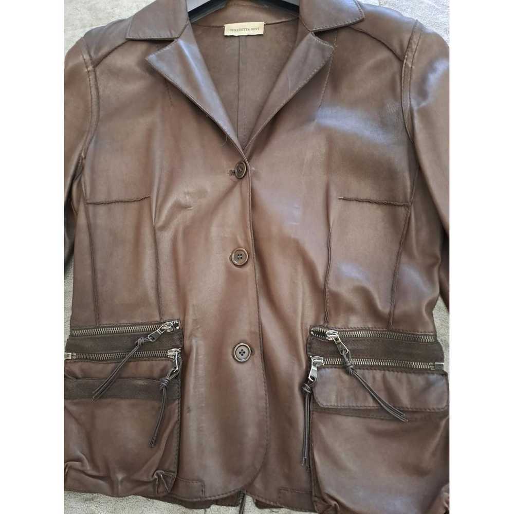 Benedetta Novi Leather biker jacket - image 2