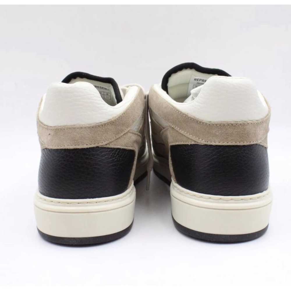 Represent Leather trainers - image 3