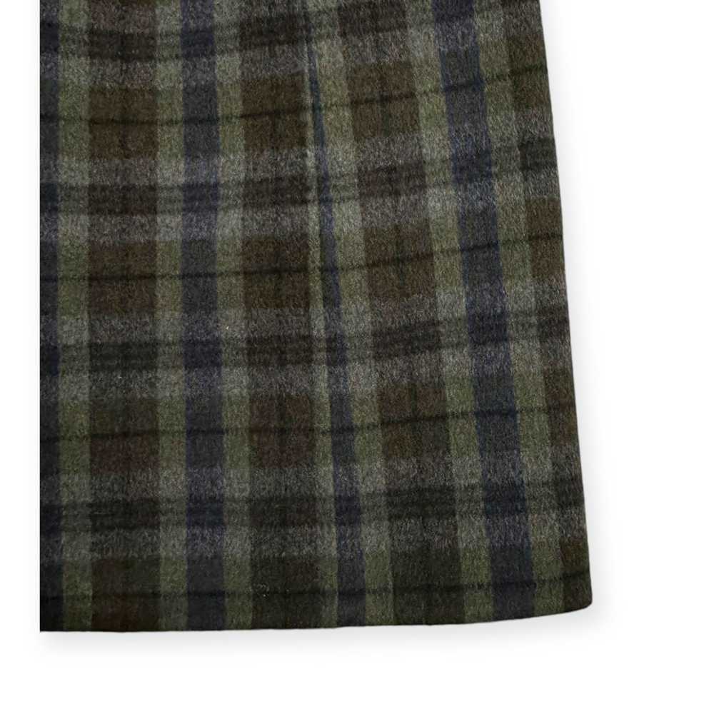 Prada Prada Plaid Wool/Angora Straight Skirt, Siz… - image 11