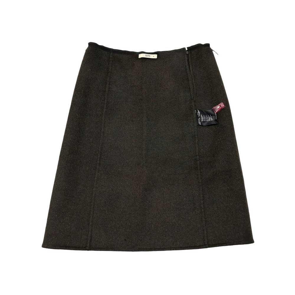 Prada Prada Plaid Wool/Angora Straight Skirt, Siz… - image 9