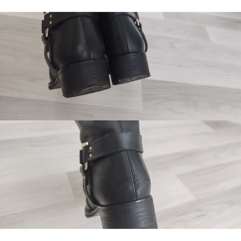 Salvatore Ferragamo Leather biker boots - image 9