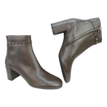 Salvatore Ferragamo Leather ankle boots