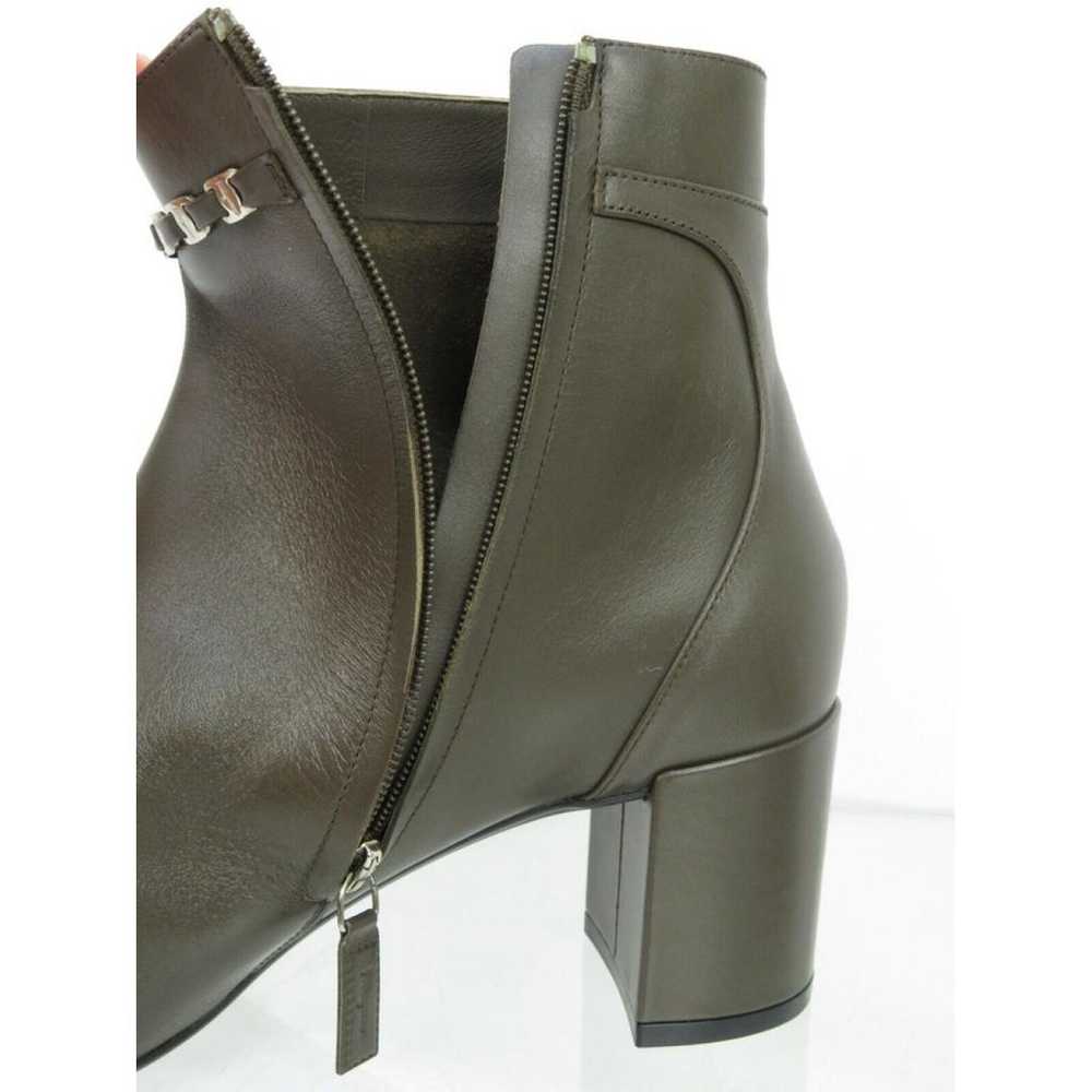 Salvatore Ferragamo Leather ankle boots - image 10