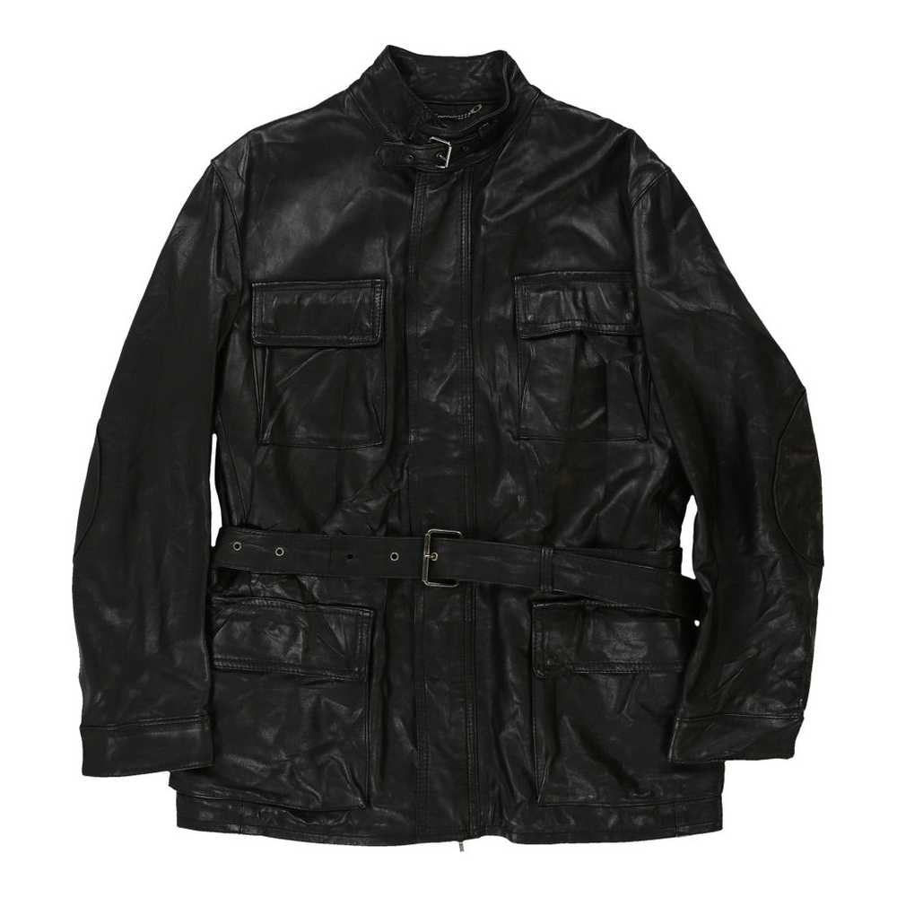 Anyway Leather Jacket - 2XL Black Leather - image 1