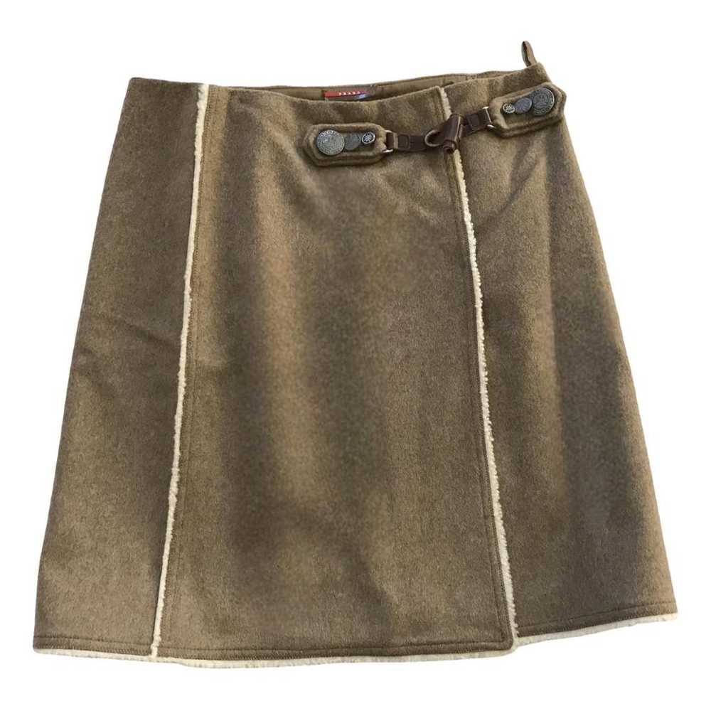 Prada Wool mini skirt - image 1