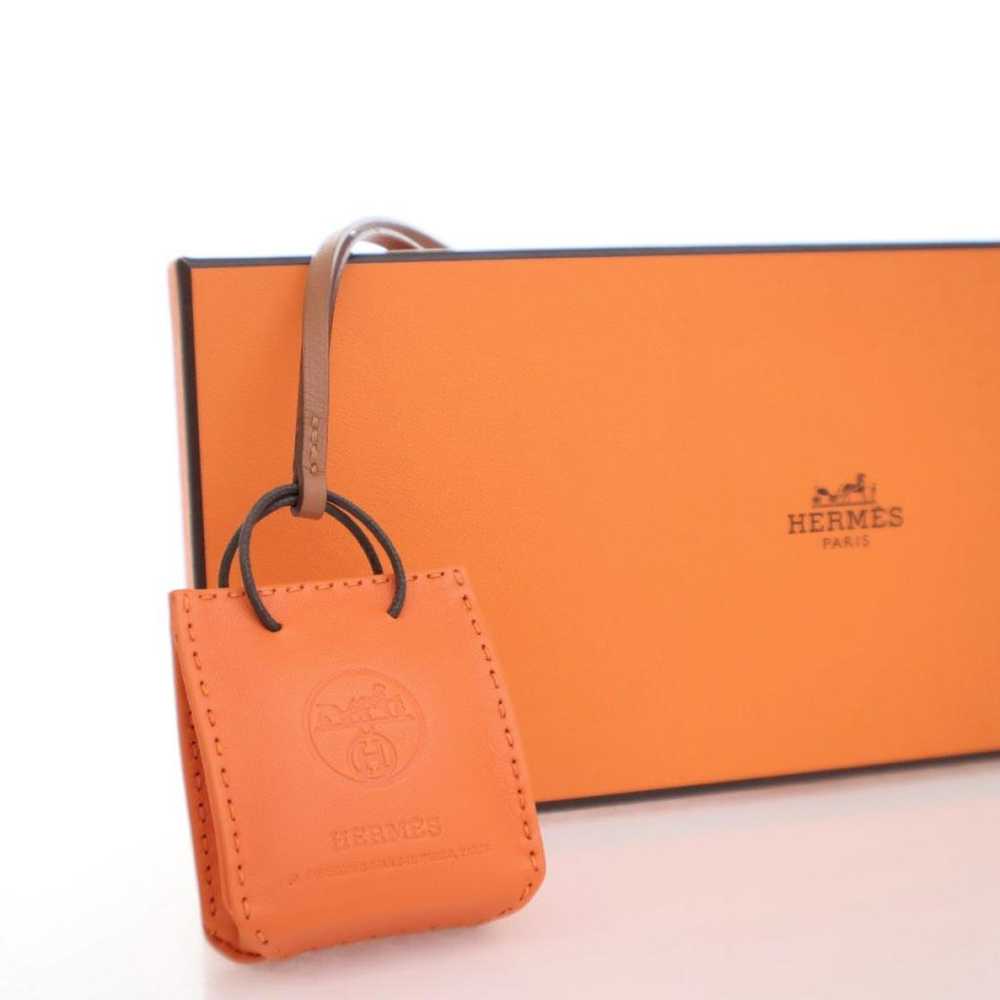 Hermès Leather purse - image 6