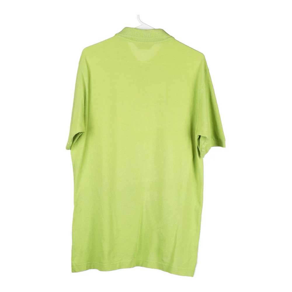 Kappa Polo Shirt - Large Green Cotton - image 2