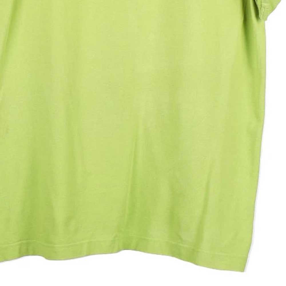 Kappa Polo Shirt - Large Green Cotton - image 6