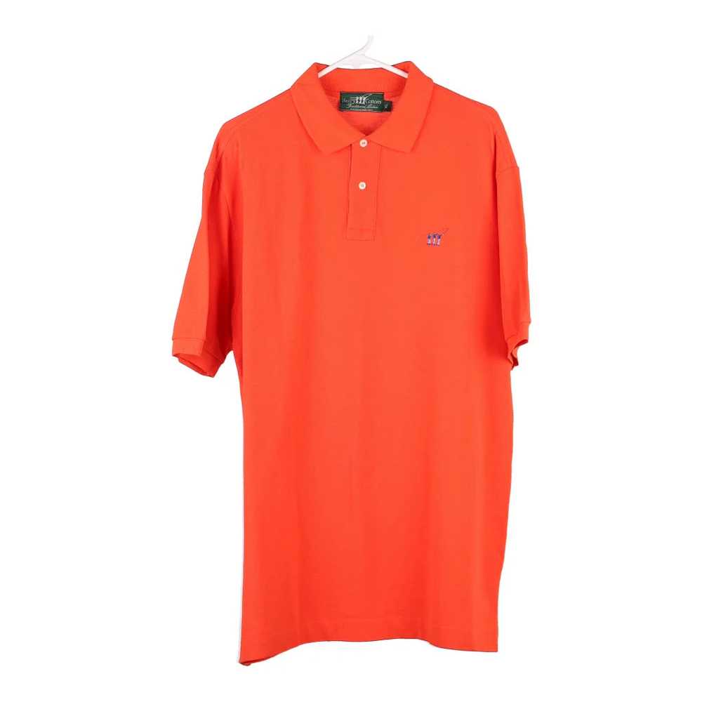 Henry Cottons Polo Shirt - XL Orange Cotton - image 1