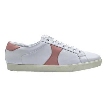 Celine Triomphe leather low trainers - image 1