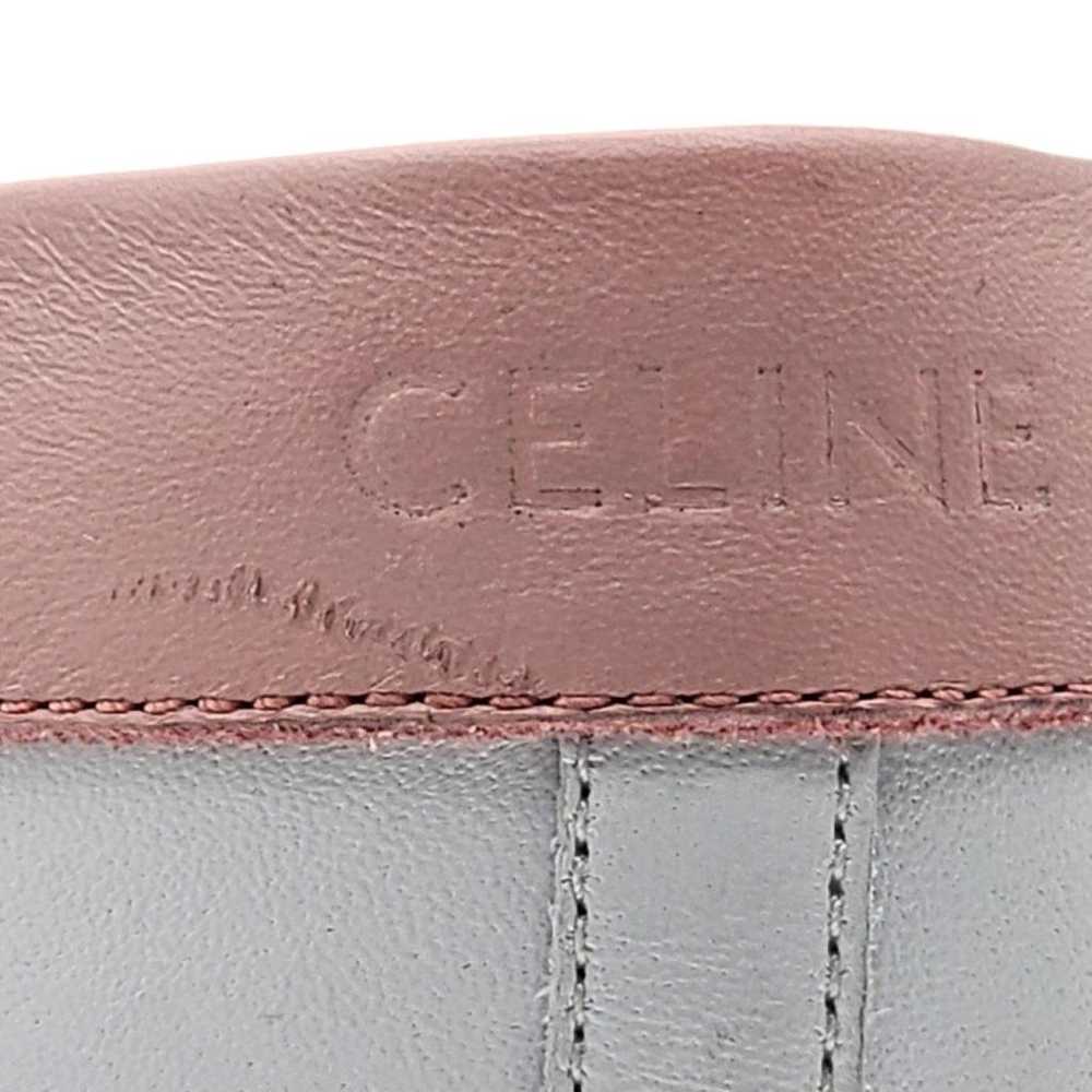 Celine Triomphe leather low trainers - image 8