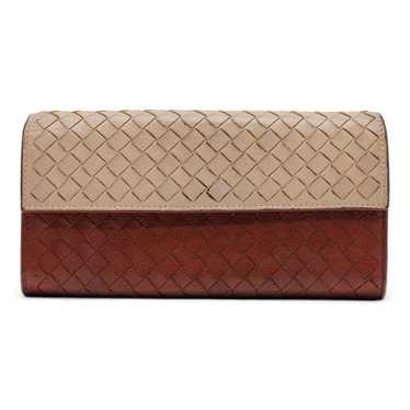 Bottega Veneta Intrecciato Unisex Leather Long Wal