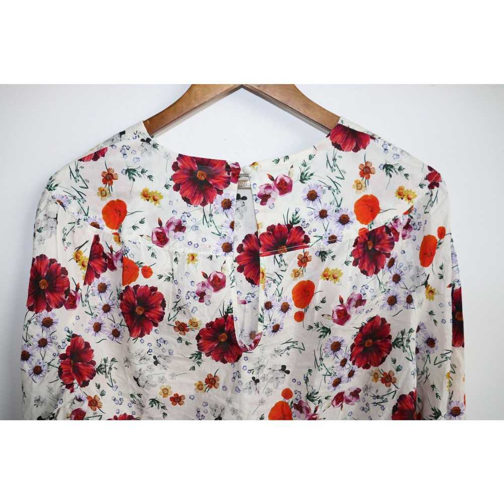 Marine Layer Marine Layer flower cotton long slee… - image 11