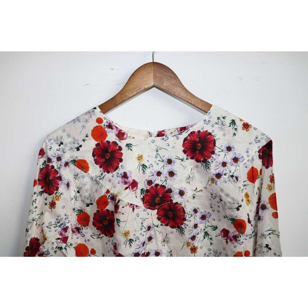 Marine Layer Marine Layer flower cotton long slee… - image 6