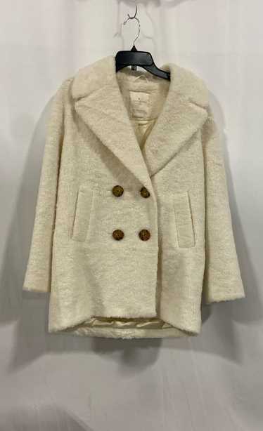 NWT Kate Spade New York Womens Ivory Sherpa Double