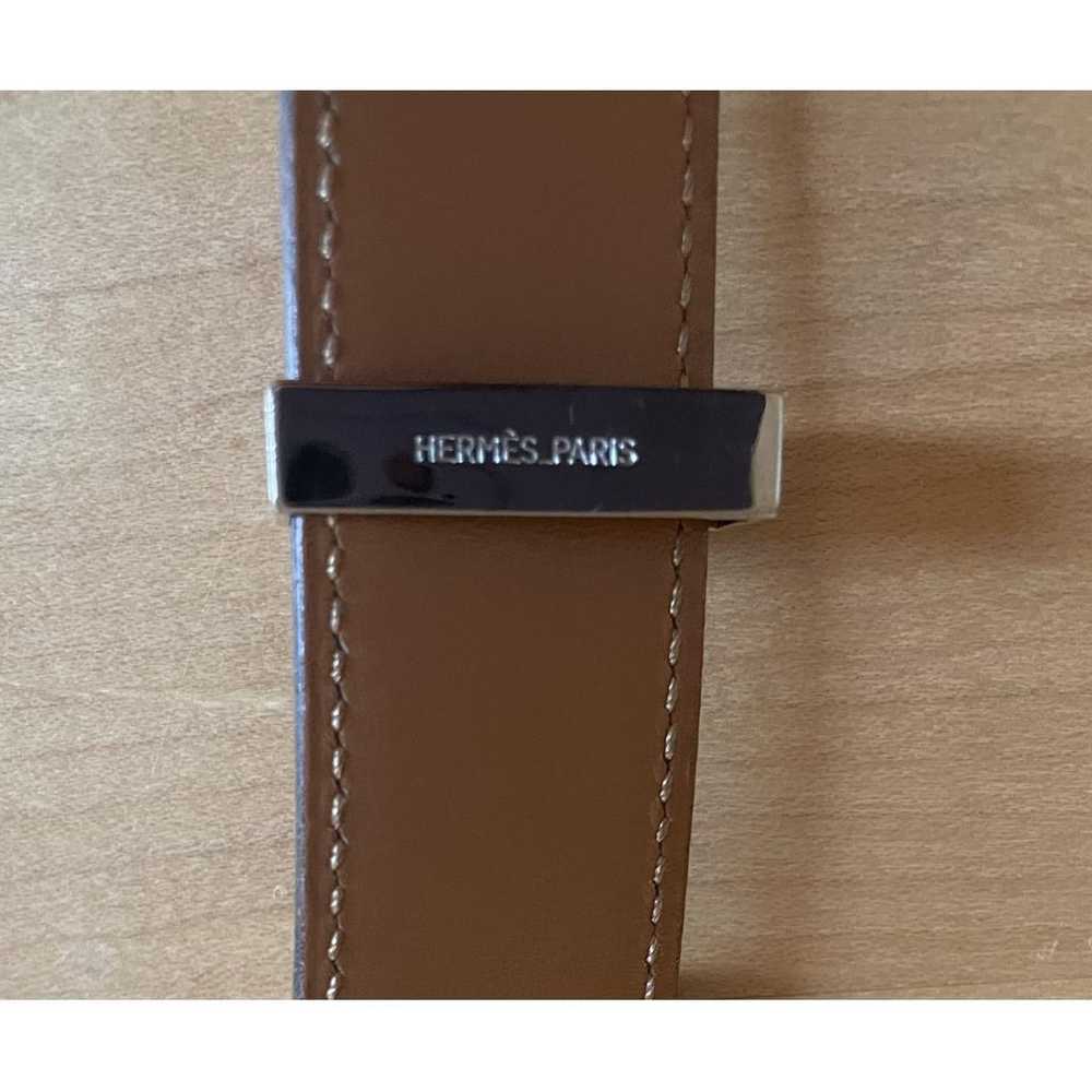 Hermès Médor leather belt - image 3