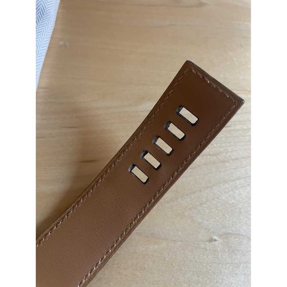 Hermès Médor leather belt - image 8